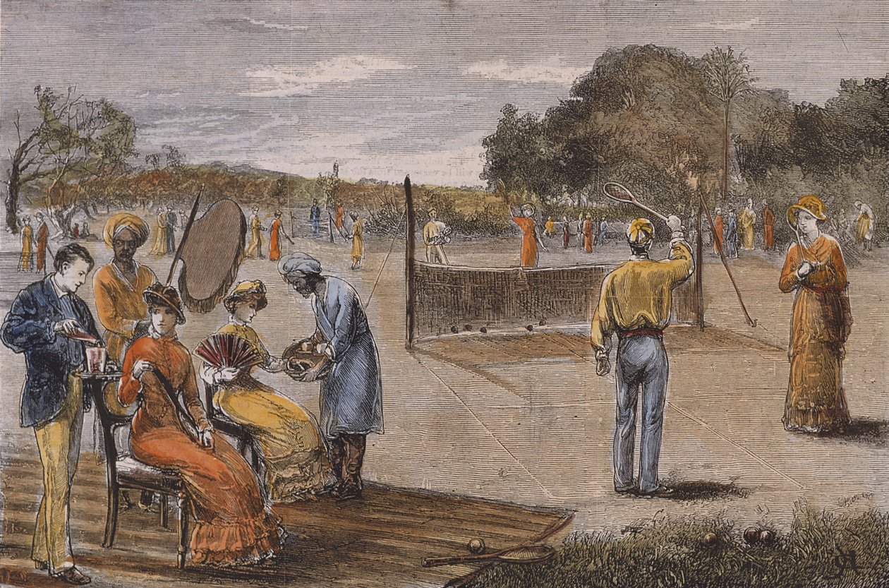 Skizzen aus Indien - Ein Nachmittag in den Ebenen, 1880 (Farbgravur) von Unknown