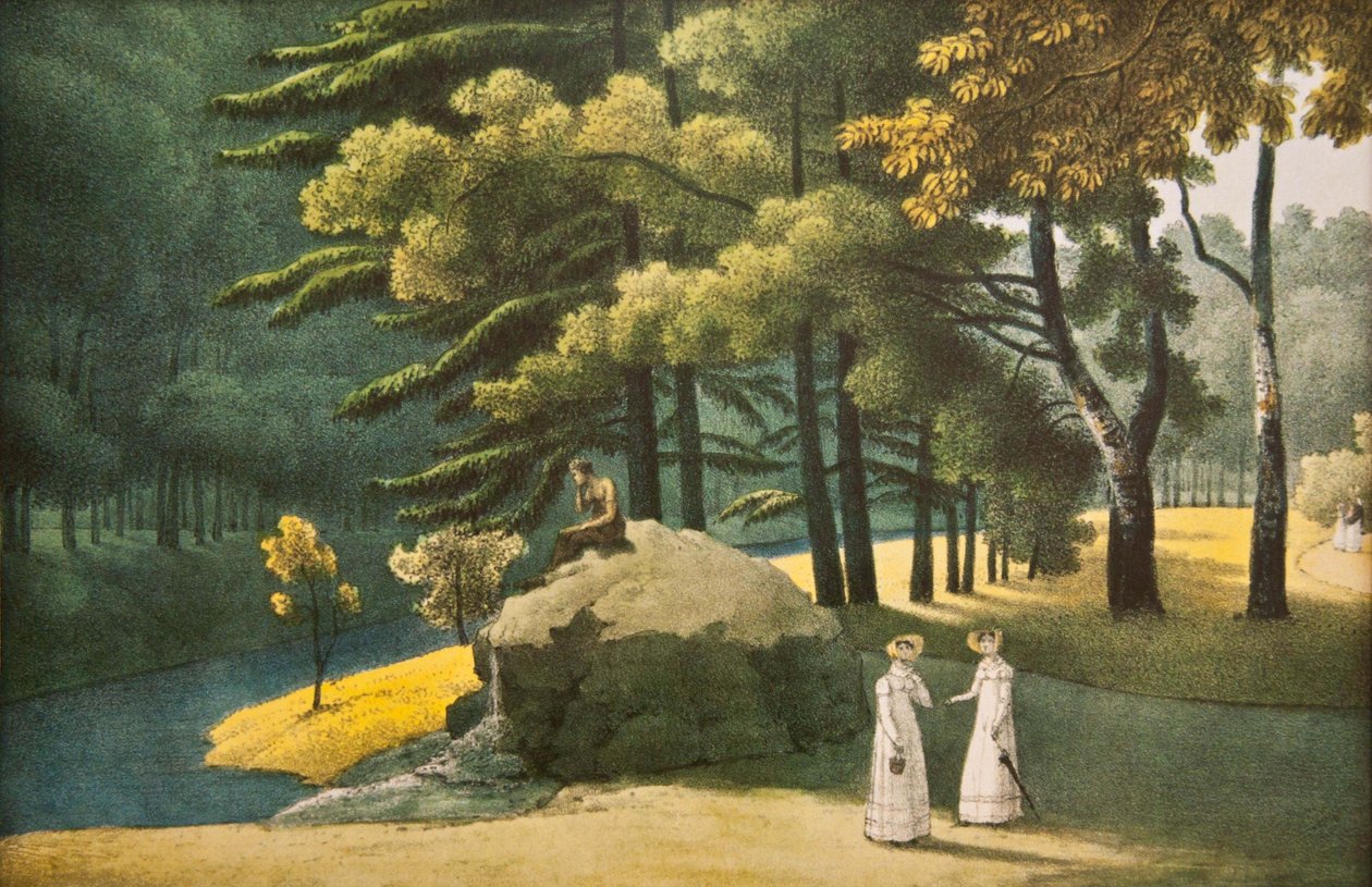 Lithografie von Мартынов А. Е.