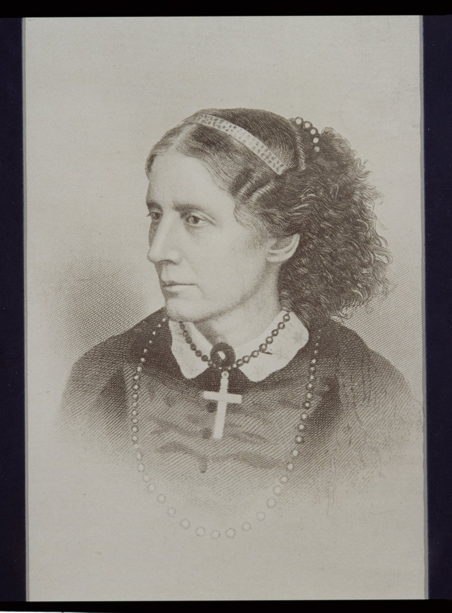 Harriet Beecher Stowe (1811-96) von English School