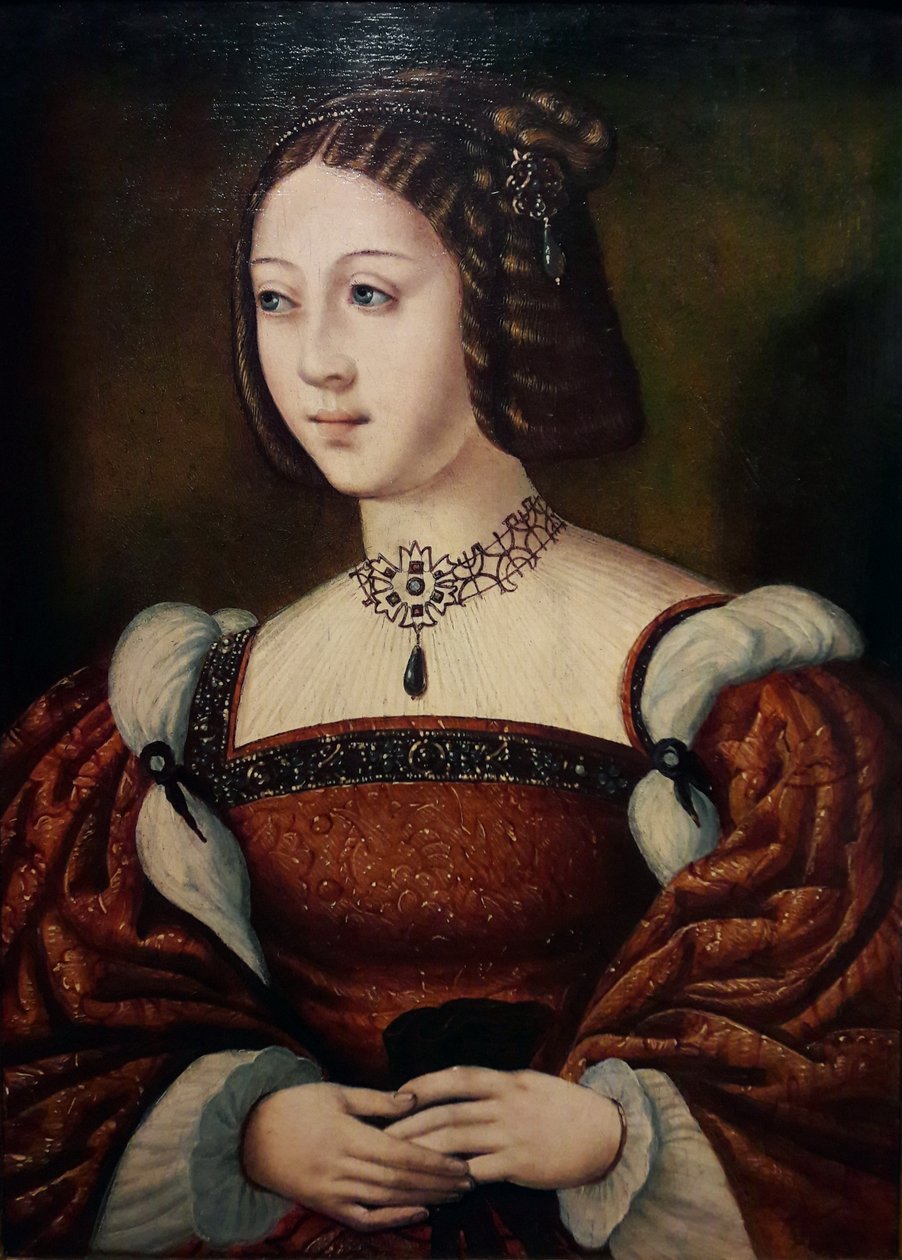 Porträt von Isabella von Portugal (1503-1539) von Anonymous