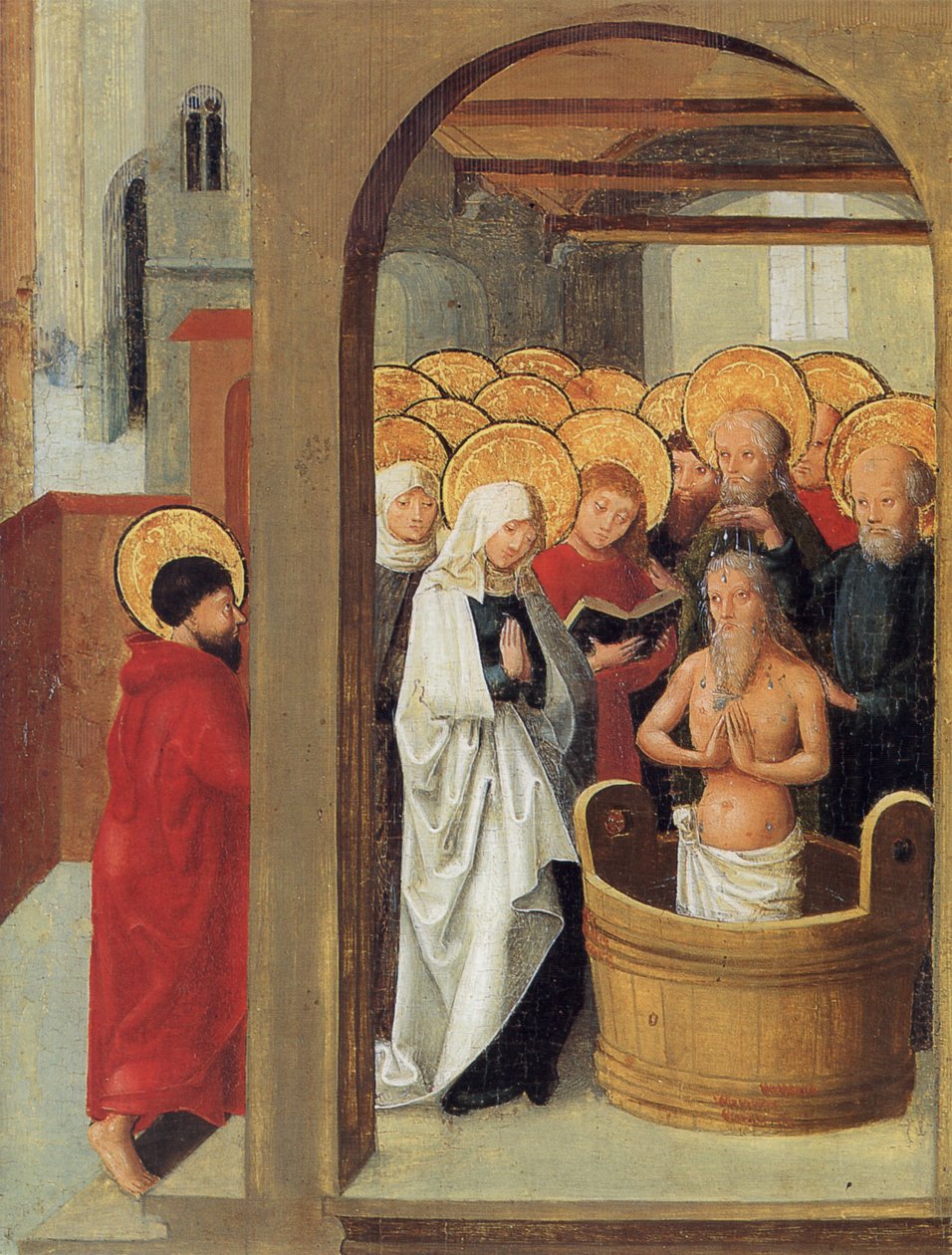 Weingartener Heilig-Blut-Tafel von 1489 von Anonymous