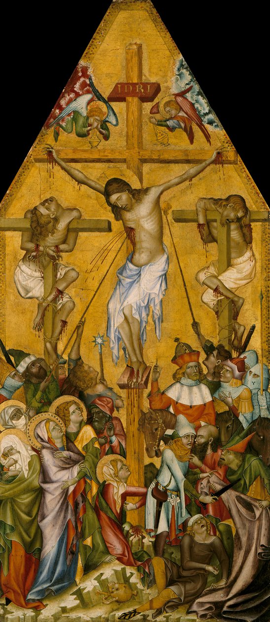 Die Kreuzigung Christi von Bohemian Master