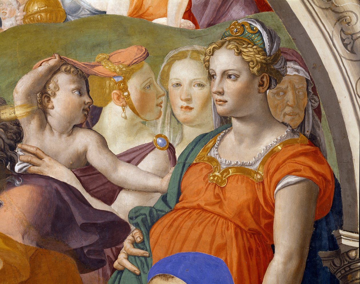 Die Überquerung des Roten Meeres von Agnolo Bronzino
