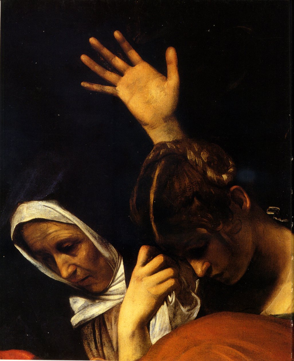 Grablegung (Detail) von Michelangelo Merisi Caravaggio