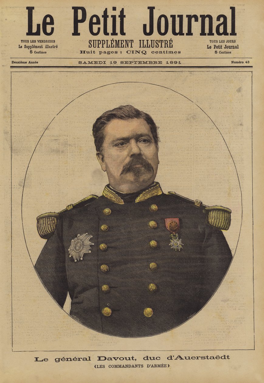 General Davout, Herzog von Auerstädt von French School