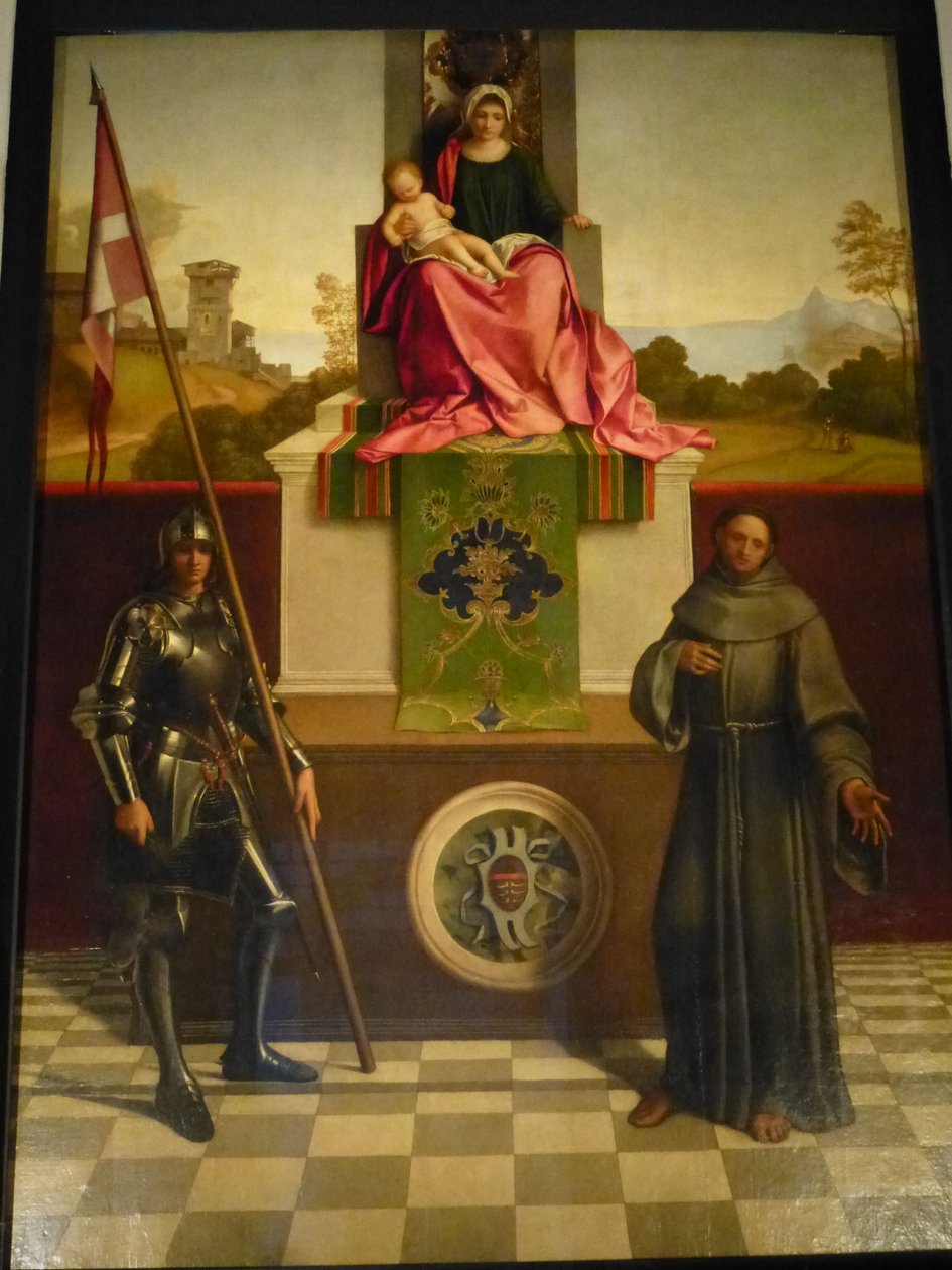 Altar von Castelfranco, Szene von Giorgione da Castelfranco