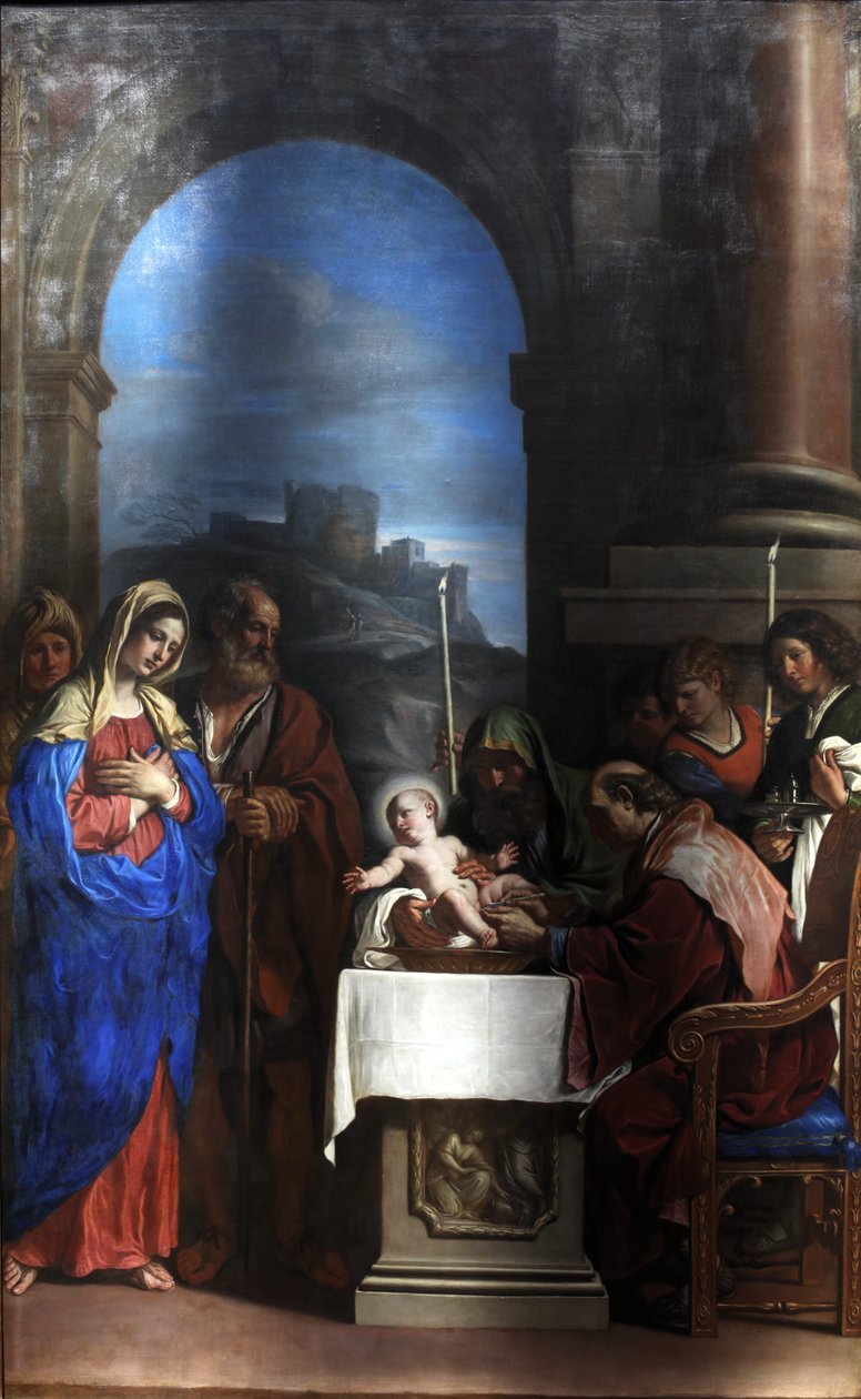 Die Beschneidung Christi von Guercino