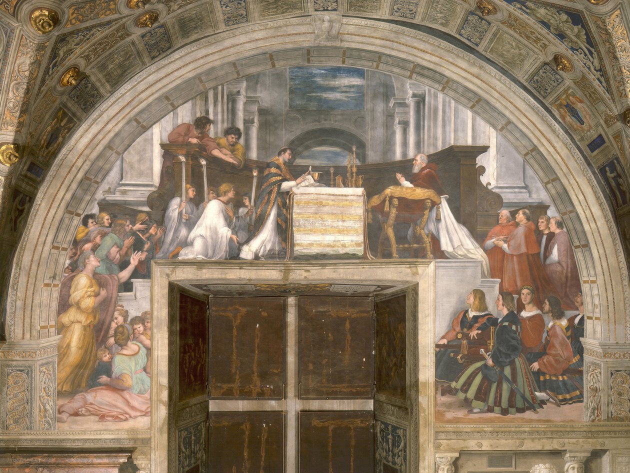 Misa de Bolsena von Raffaello Sanzio Raphael