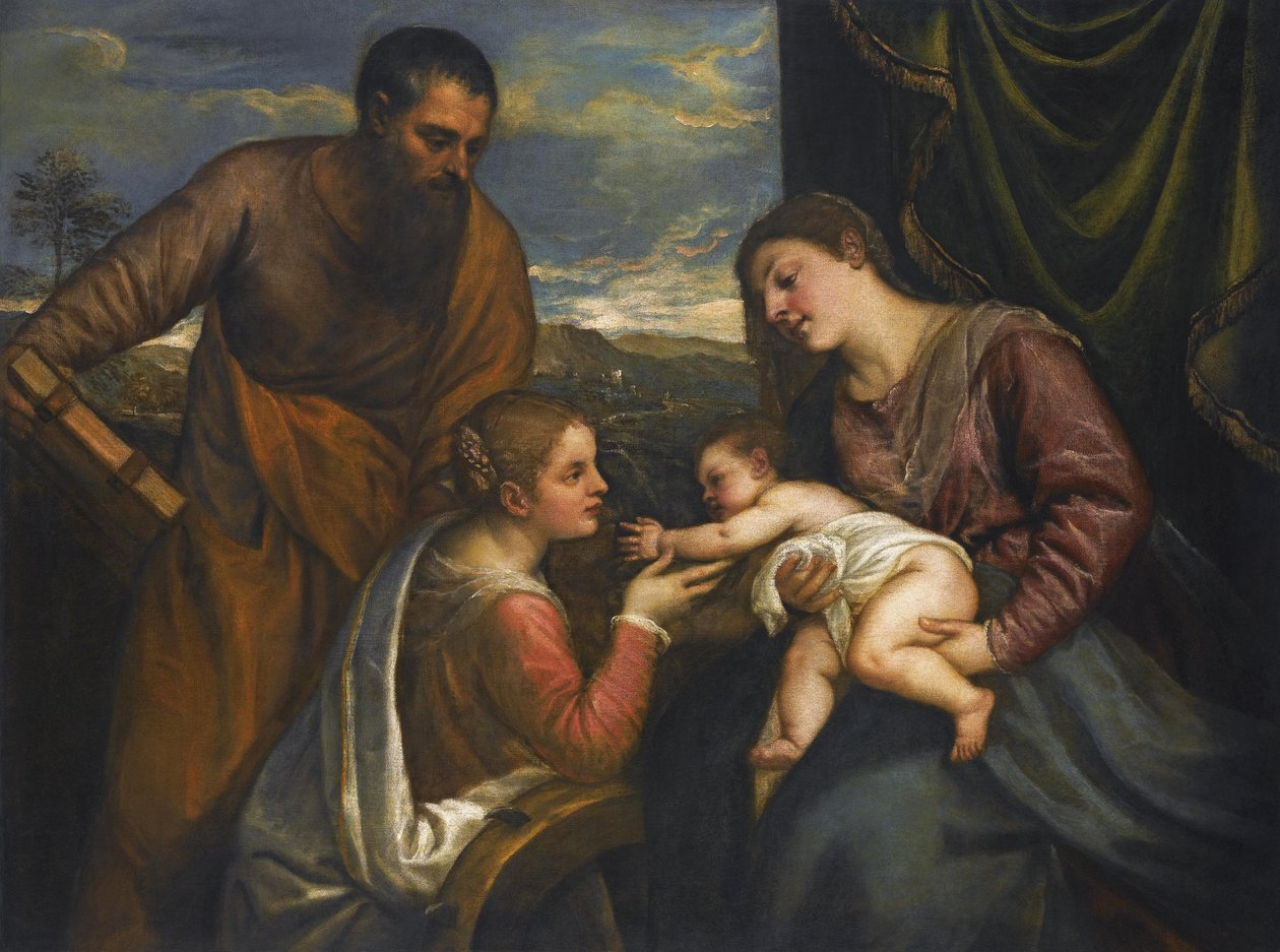 Ein Heiliges Gespräch von Tiziano Vecelli