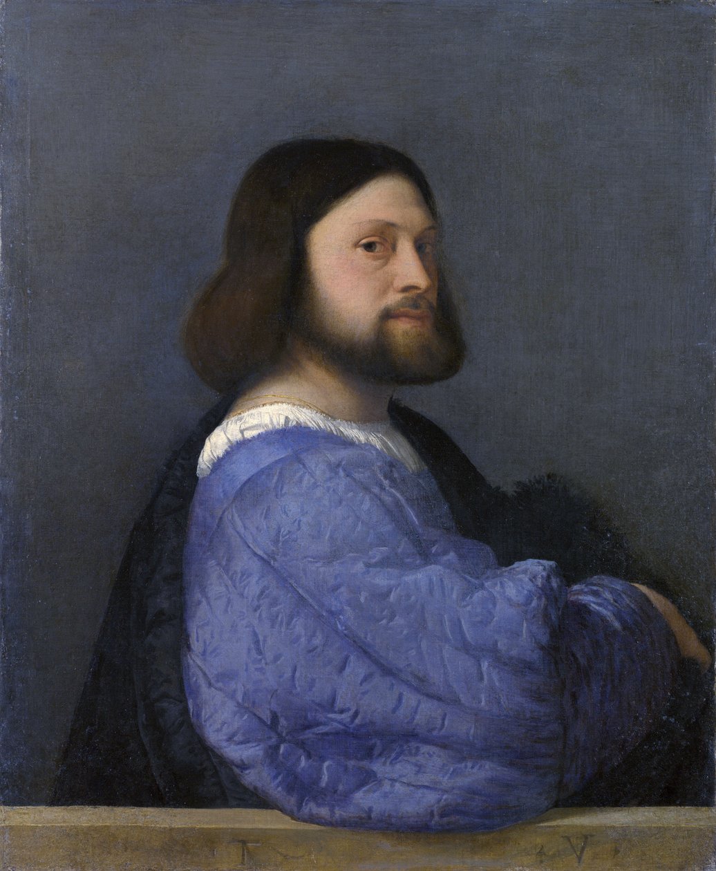 Porträt eines Mannes von Tiziano Vecelli