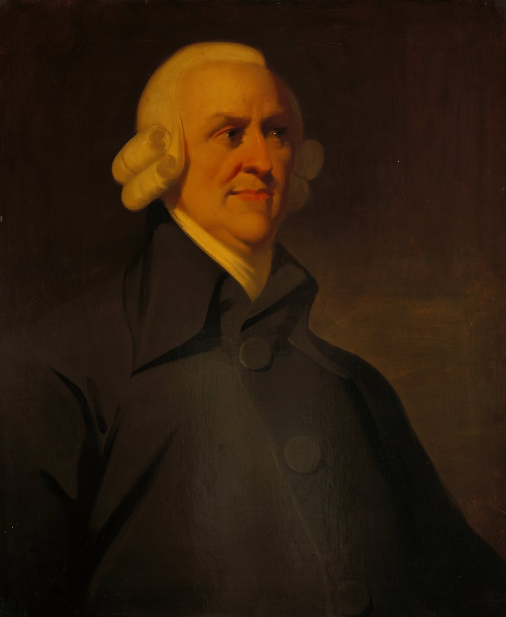Adam Smith, 1723 - 1790. Politischer Ökonom von Unknown