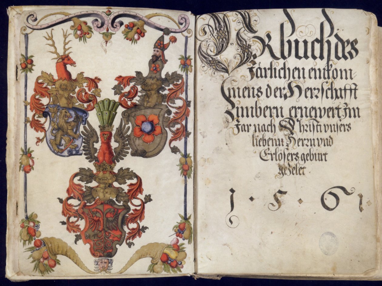 Lagerbuch der Herrschaft Meßkirch von Unknown
