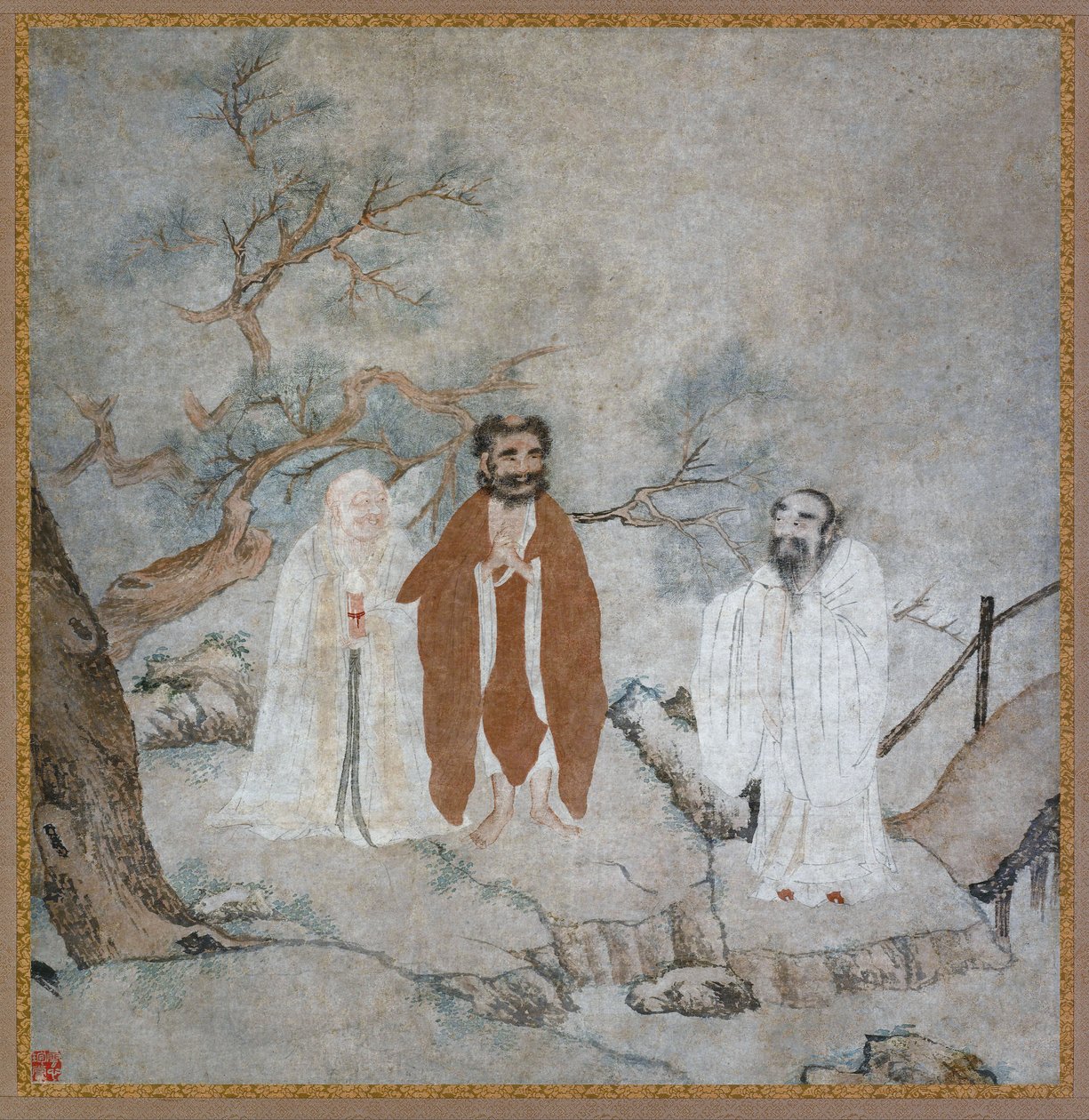 Sakyamuni, Laozi und Konfuzius von Unknown