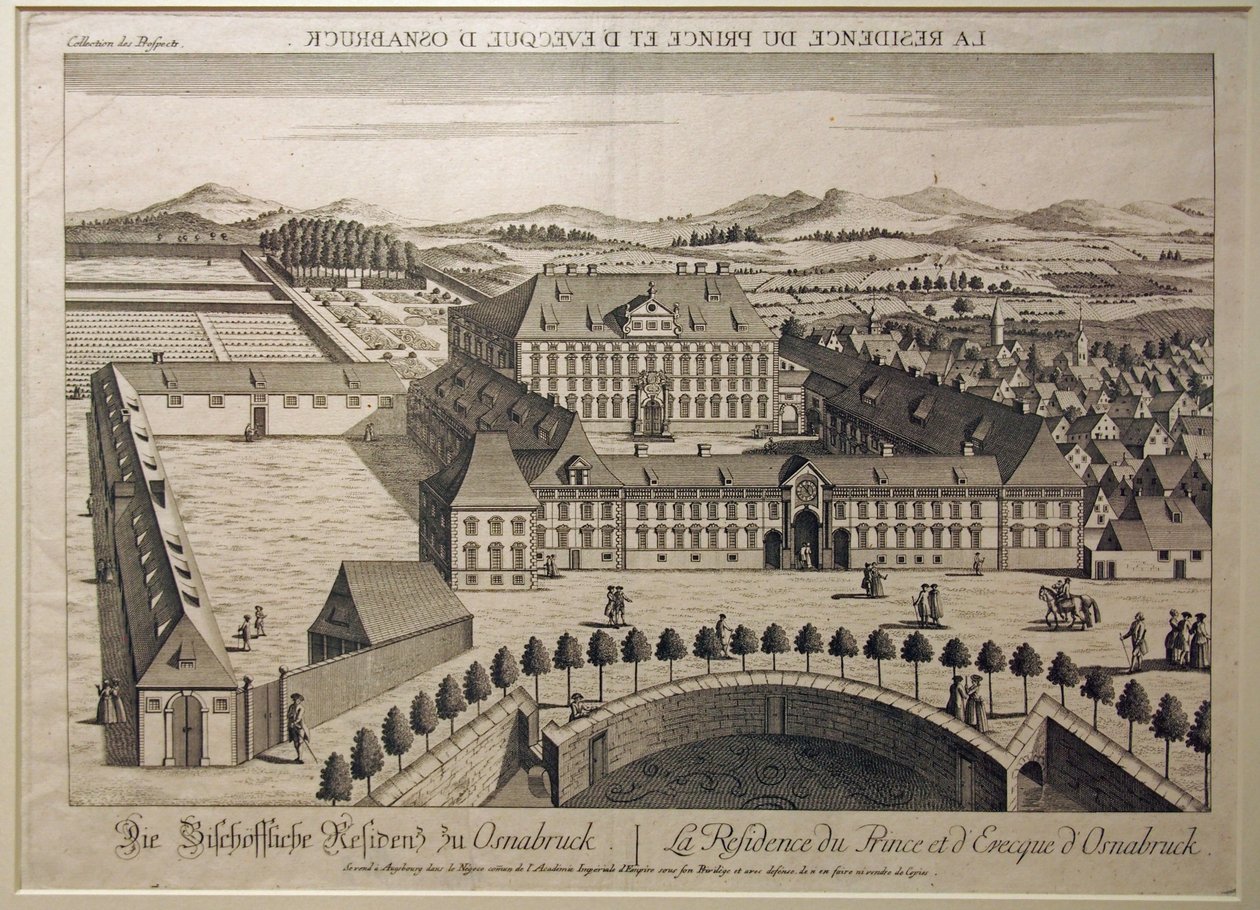 Die bischöfliche Residenz in Osnabrück von Unknown