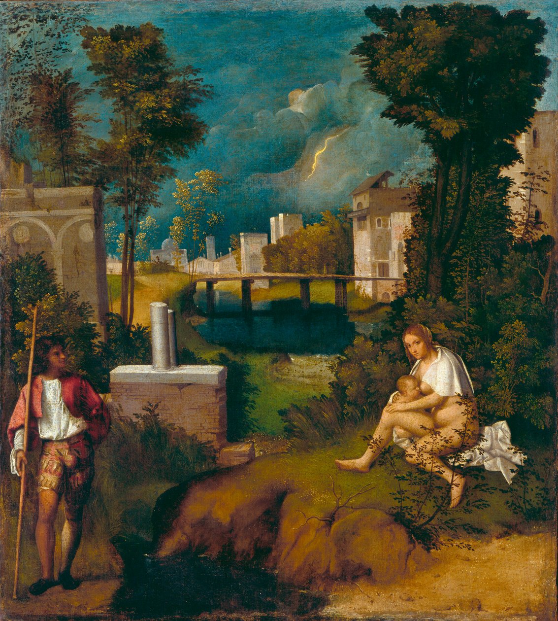 Der Sturm, ca. 1508 von Giorgione