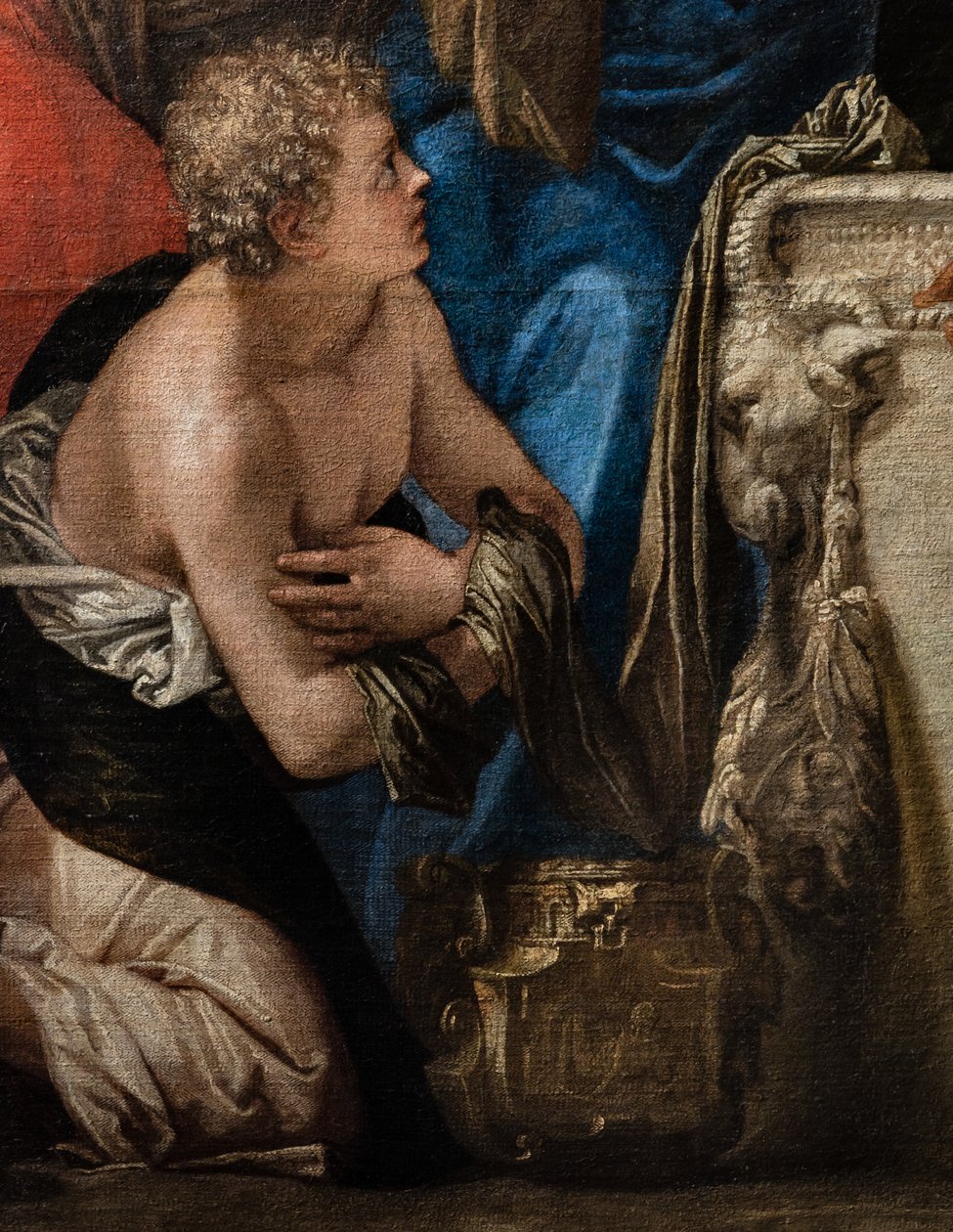Davids Salbung (Detail) von (1528 88) Veronese