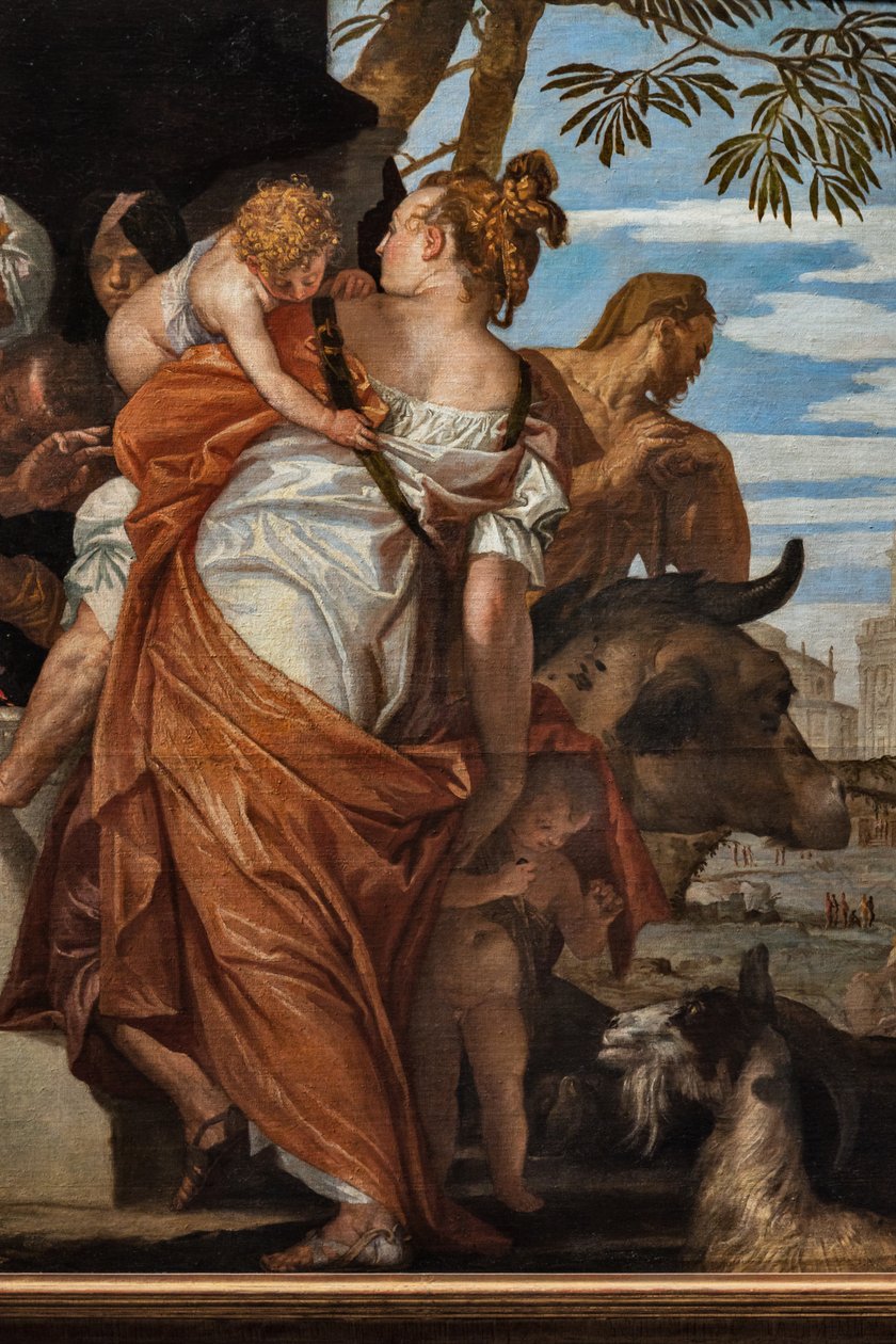 Davids Salbung (Detail) von (1528 88) Veronese
