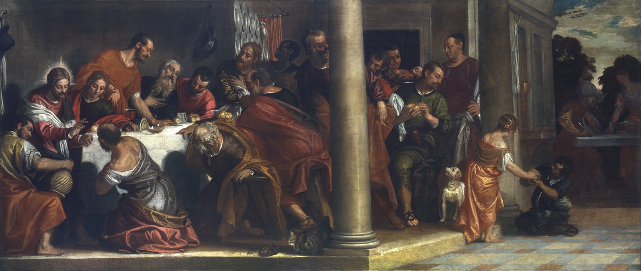 Das letzte Abendmahl, ca. 1580 von Veronese
