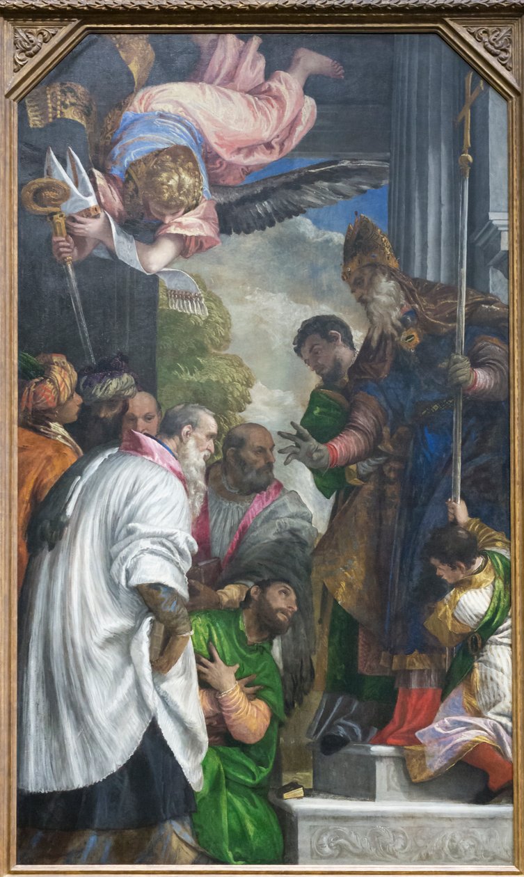 Die Weihe des heiligen Nikolaus von (1528 88) Veronese