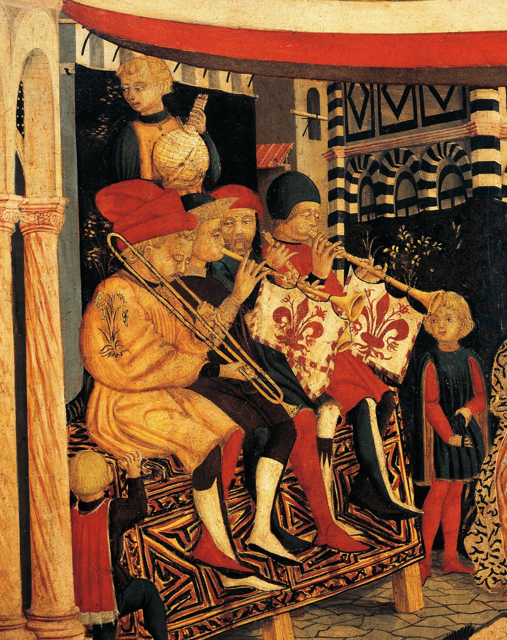 Musiker von Giovanni di Ser Giovanni