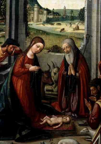 Geburt Christi von (attr. to) Master of Jativa