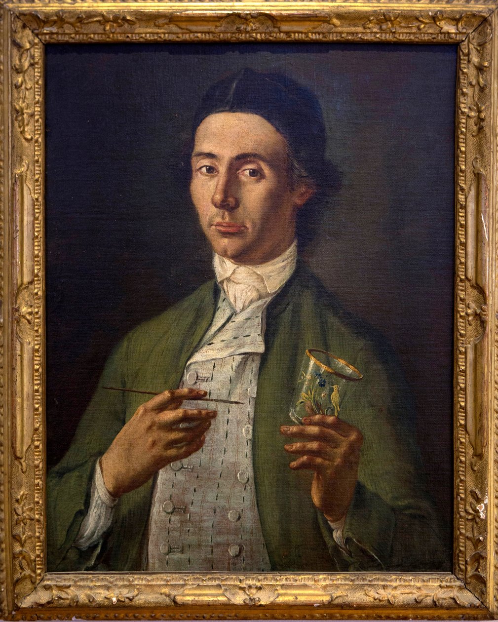 Porträt von Osvaldo Brussa von (attr.to) Italian School