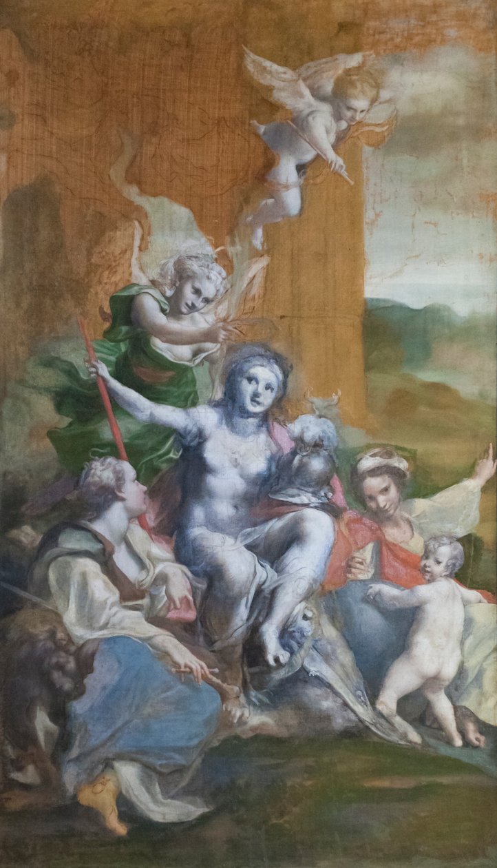 Allegorie der Tugend von (c.1489 1534) Correggio