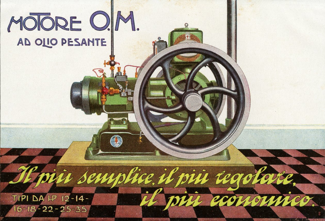 Landmaschinen. Suzzara, 1925 von Unknown