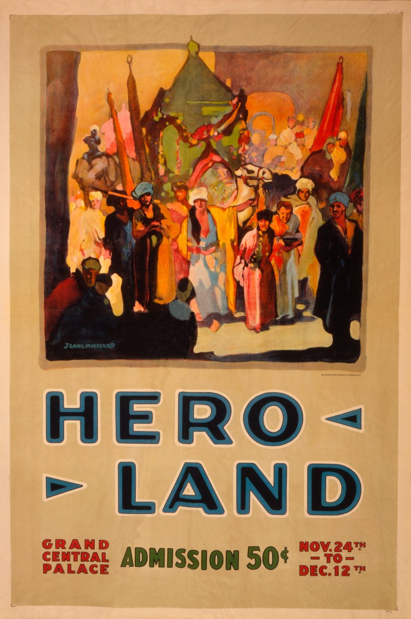 Hero Land Poster von Unknown