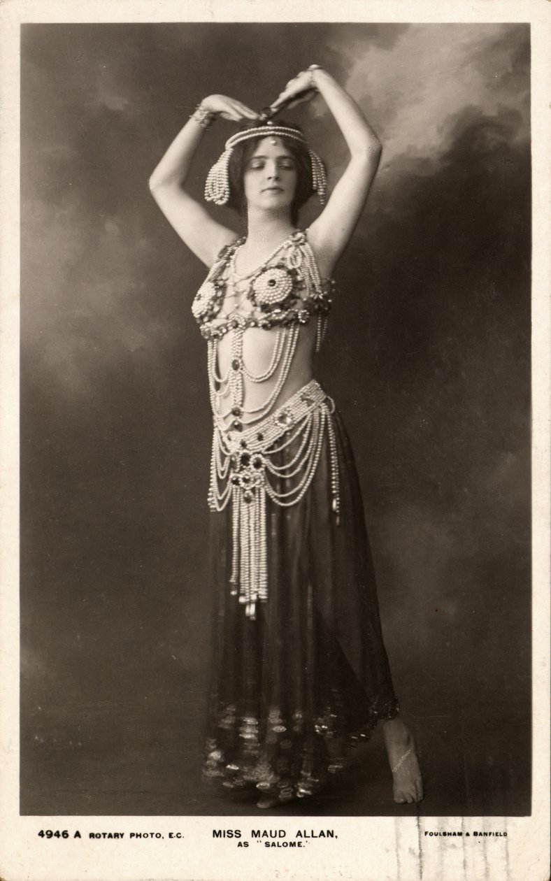 Miss Maud Allan als Salome von Unknown