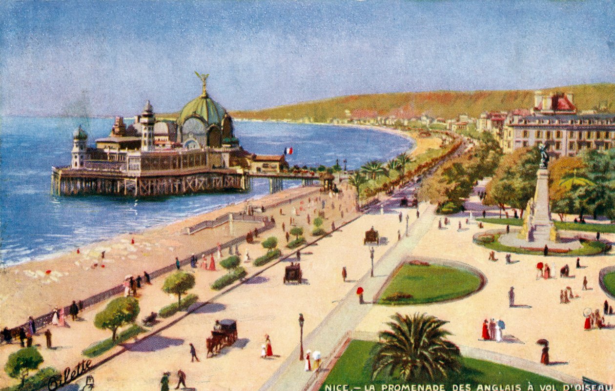 Nizza - Die Promenade von Unknown