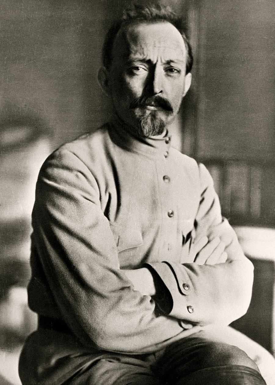 Porträt von Felix Dzerzhinsky, 1918 von Unknown
