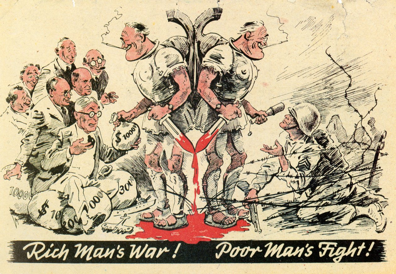 Reicher Manns Krieg. Armer Manns Kampf. 1940 von Unknown