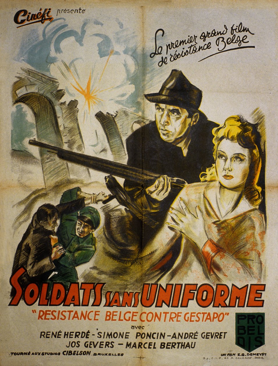 Soldaten ohne Uniform von Unknown