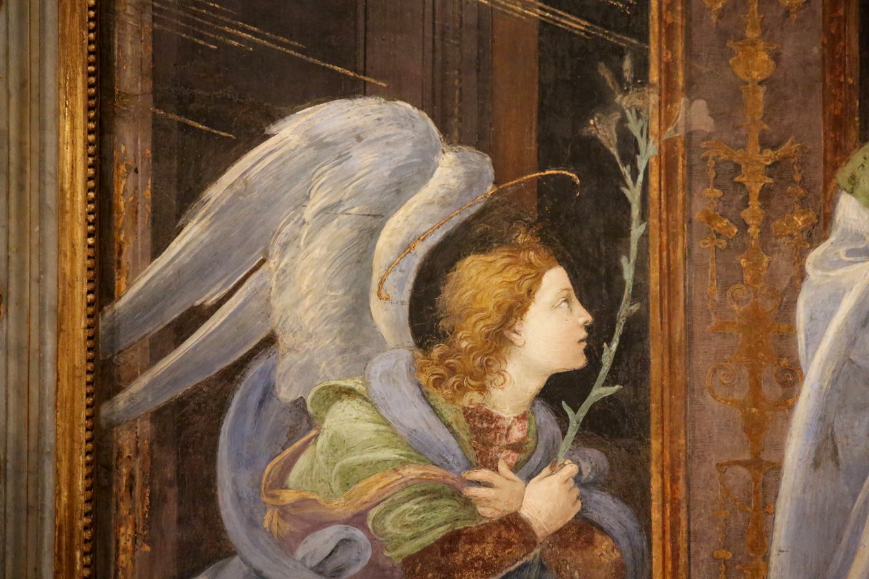 Der Engel Gabriel bei der Verkündigung von Unknown