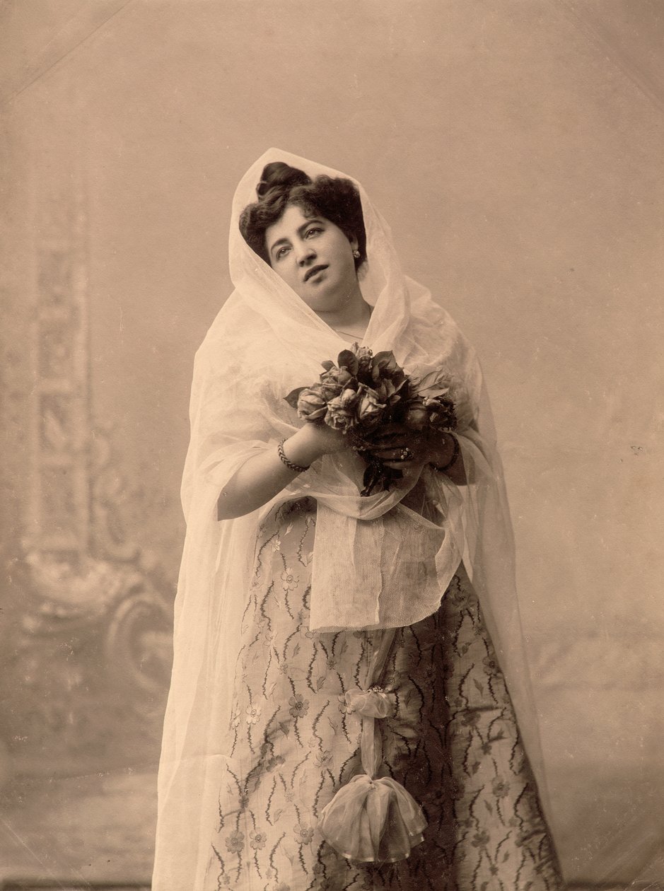 Theaterschauspielerin von Unknown