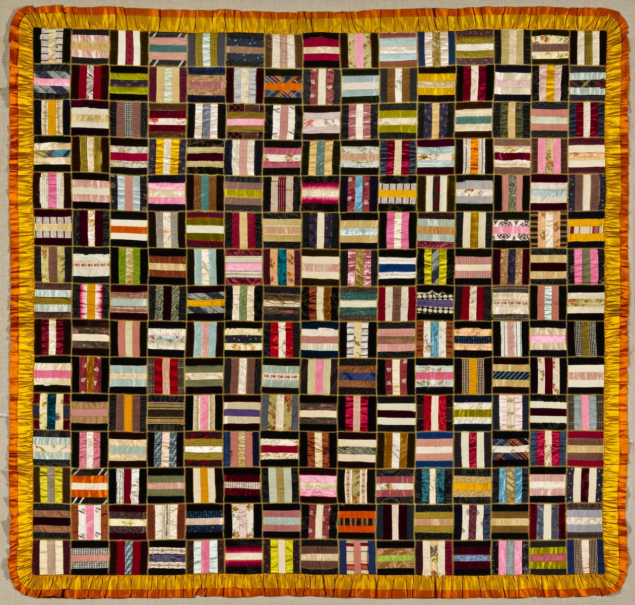 Bars Quilt, ca. 1880 von American School