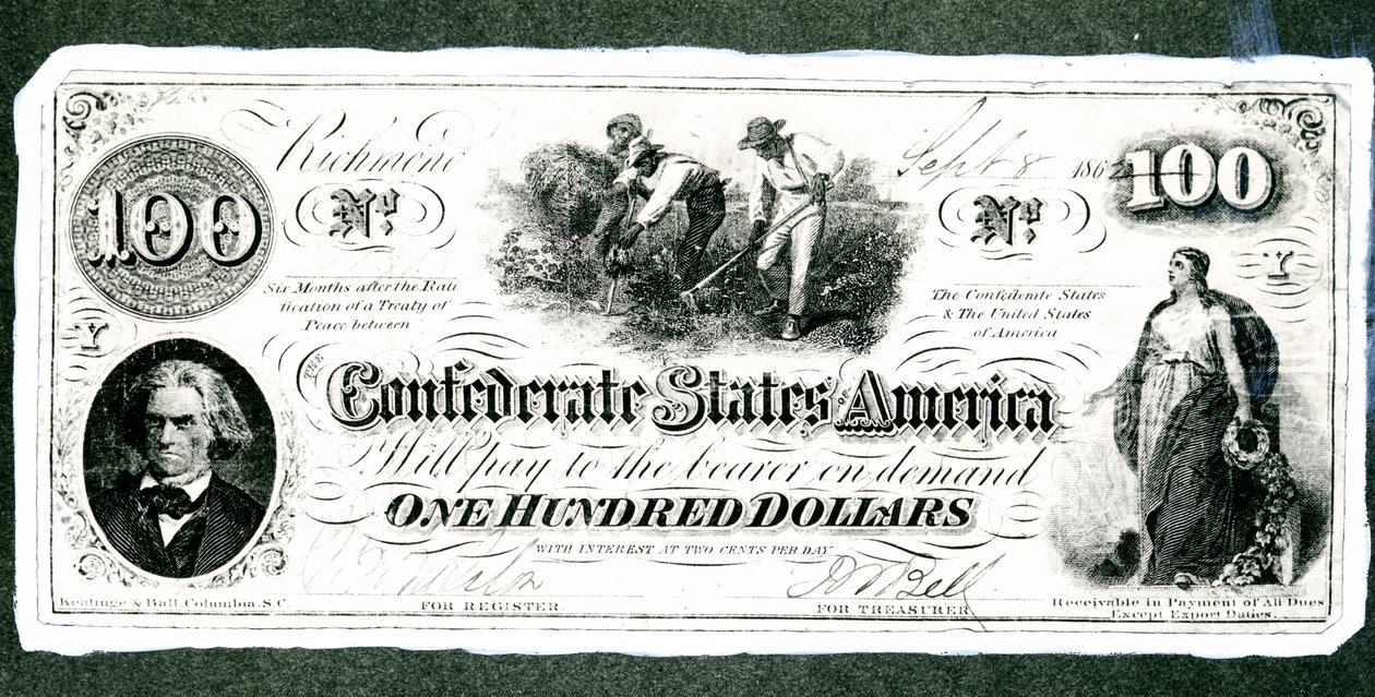 Konföderierten-Note von American School