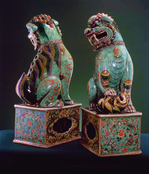 Fu-Hunde, Beschützer des Glaubens von Chinese School