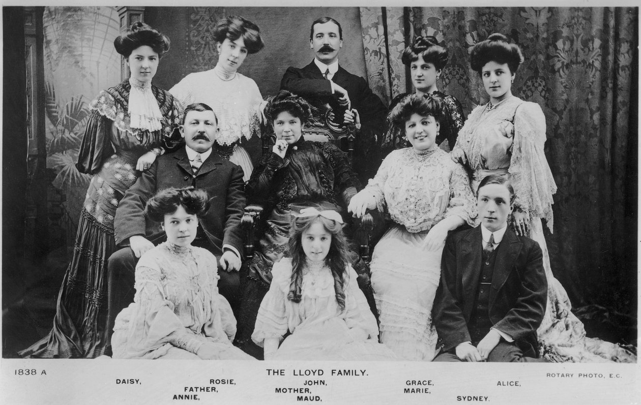 Die Familie Lloyd von English Photographer