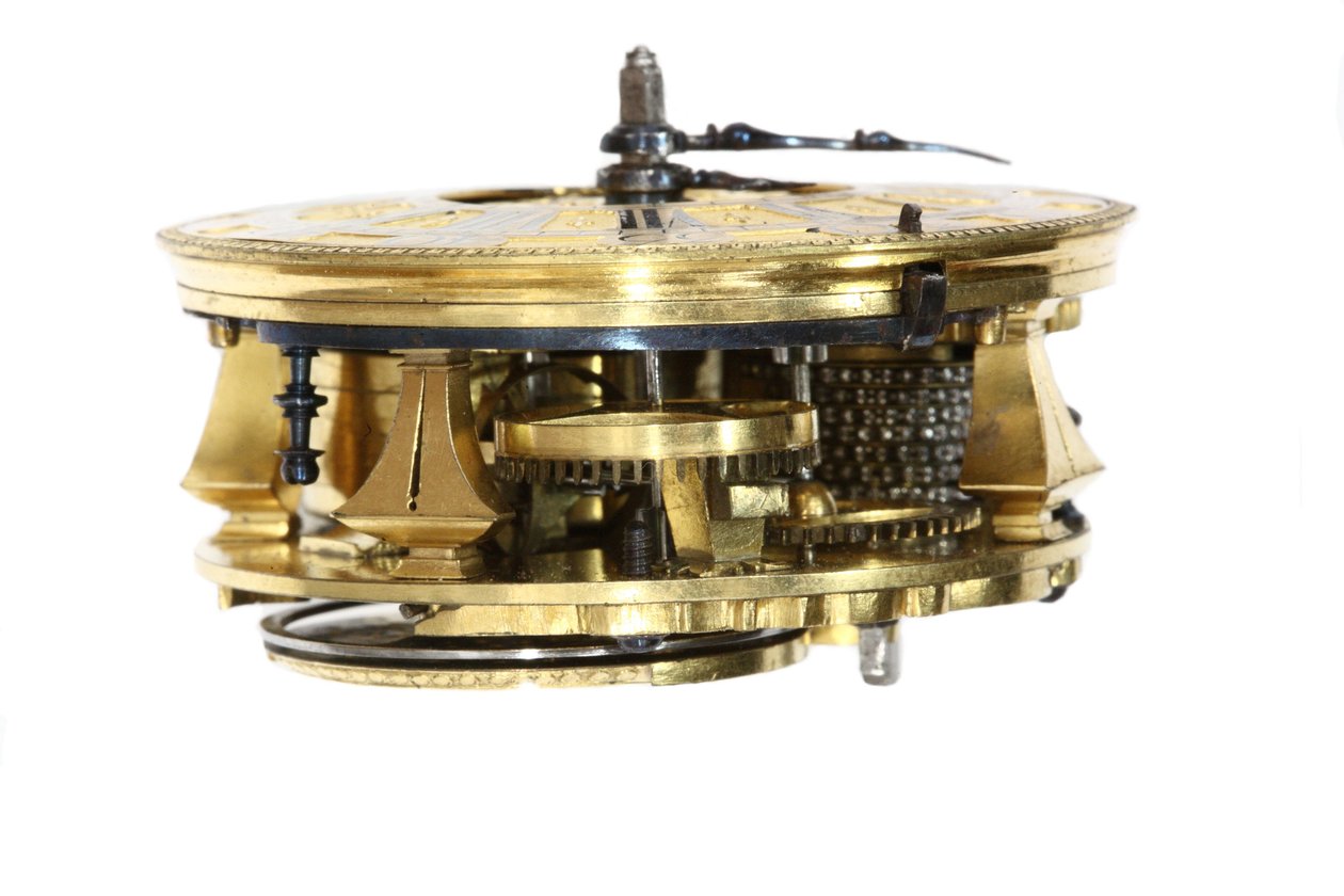Gretton-Uhrwerk, ca. 1680 von English School