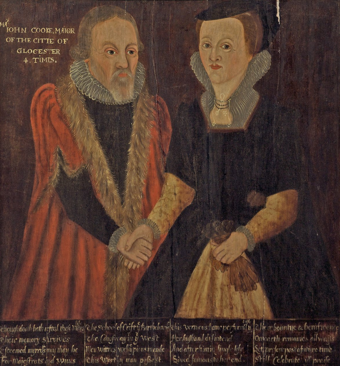 John und Joan Cooke von English School