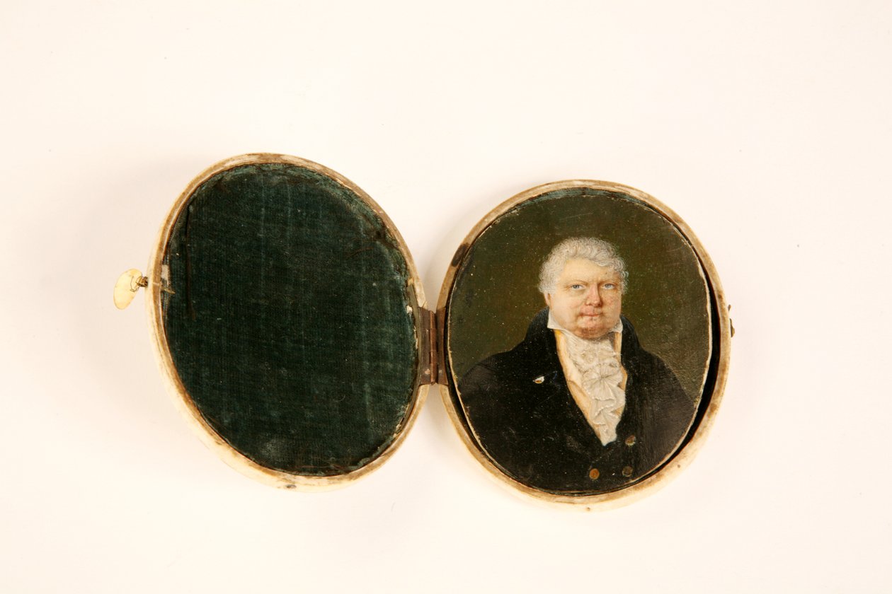 Porträt von John Boles Watson, Manager des Cheltenham Theaters, 1812 von English School