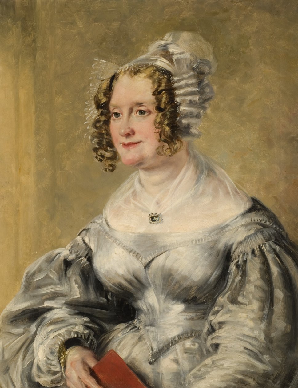 Porträt einer Dame, ca. 1850-70 von English School
