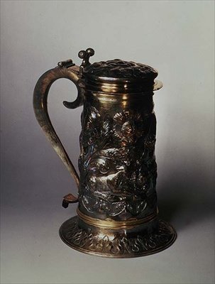 Bierkrug, London, 1663 von English School