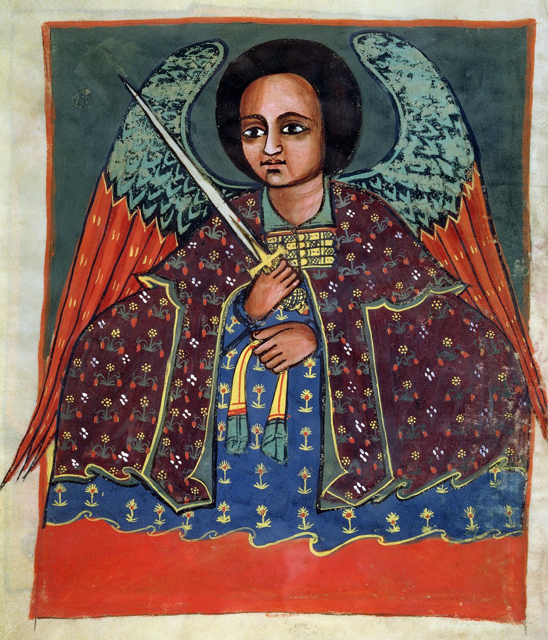 Der Erzengel Michael von Ethiopian School
