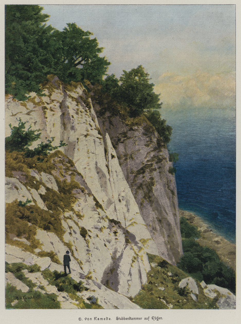 Kreidefelsen von Stubbenkammer, Rügen, Deutschland von European School