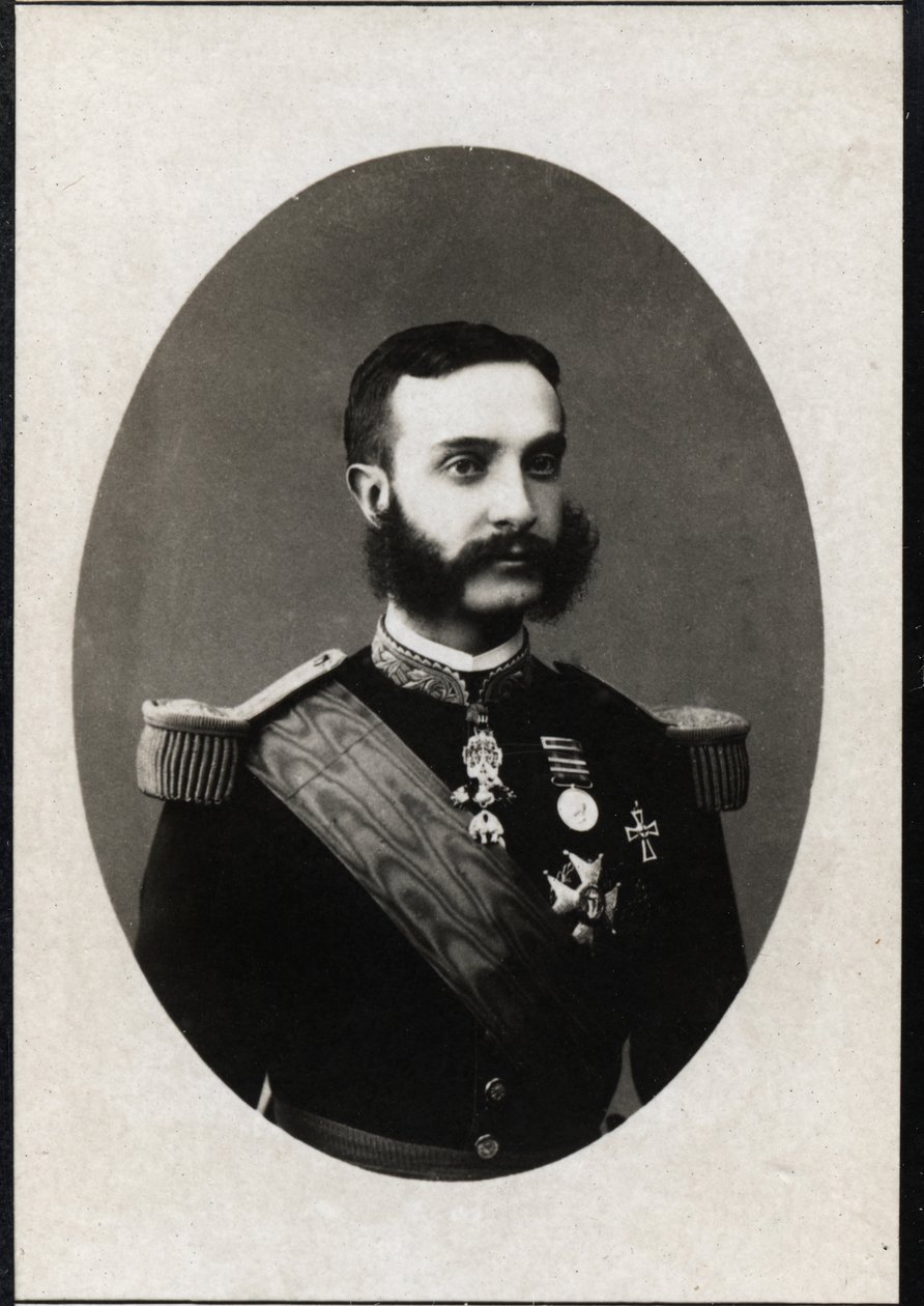 Porträt von Alfons XII. von Spanien (1857-1885), König von Spanien von French Photographer
