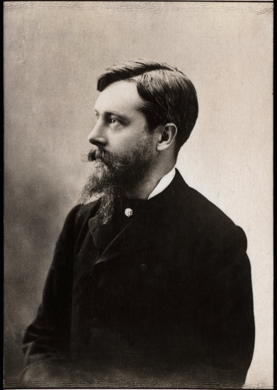 Porträt von André Lebon (1858-1938), französischer Politiker von French Photographer