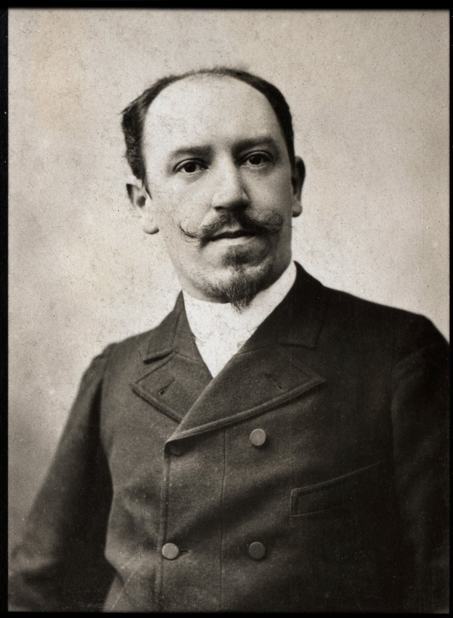 Porträt von Edmond Haraucourt (1856-1941), französischer Autor und Dramatiker von French Photographer